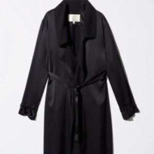 Aritzia Le Fou Wilfred Mercier Jacket Silk Duster
